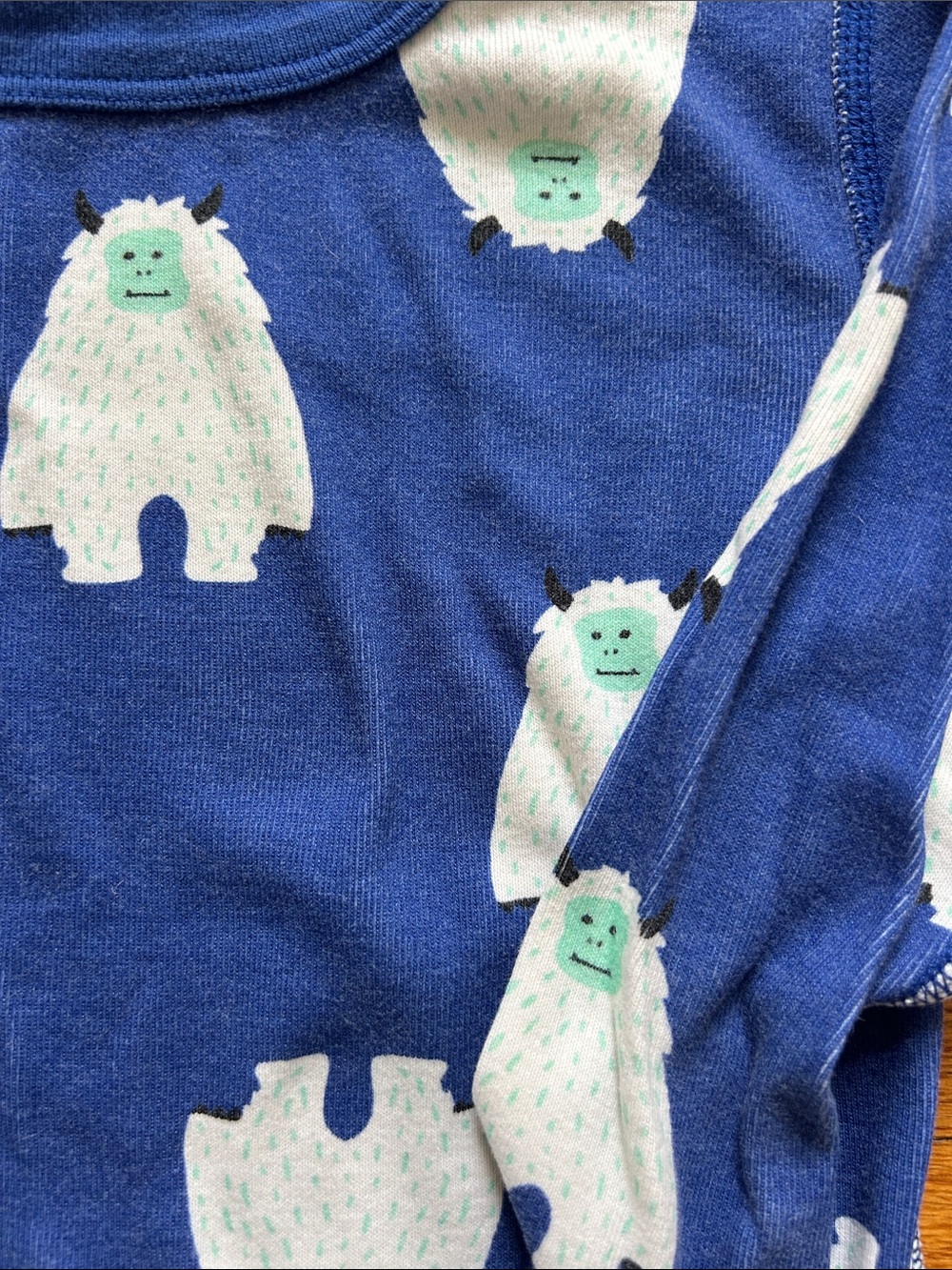 Hanna Andersson organic yeti pajamas - Picture 4 of 5